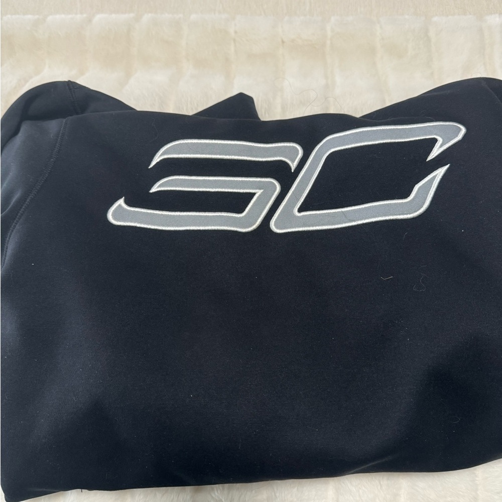 Under Armour Black and Light Gray Hoodie